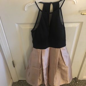 Black & Gold Cocktail Dress